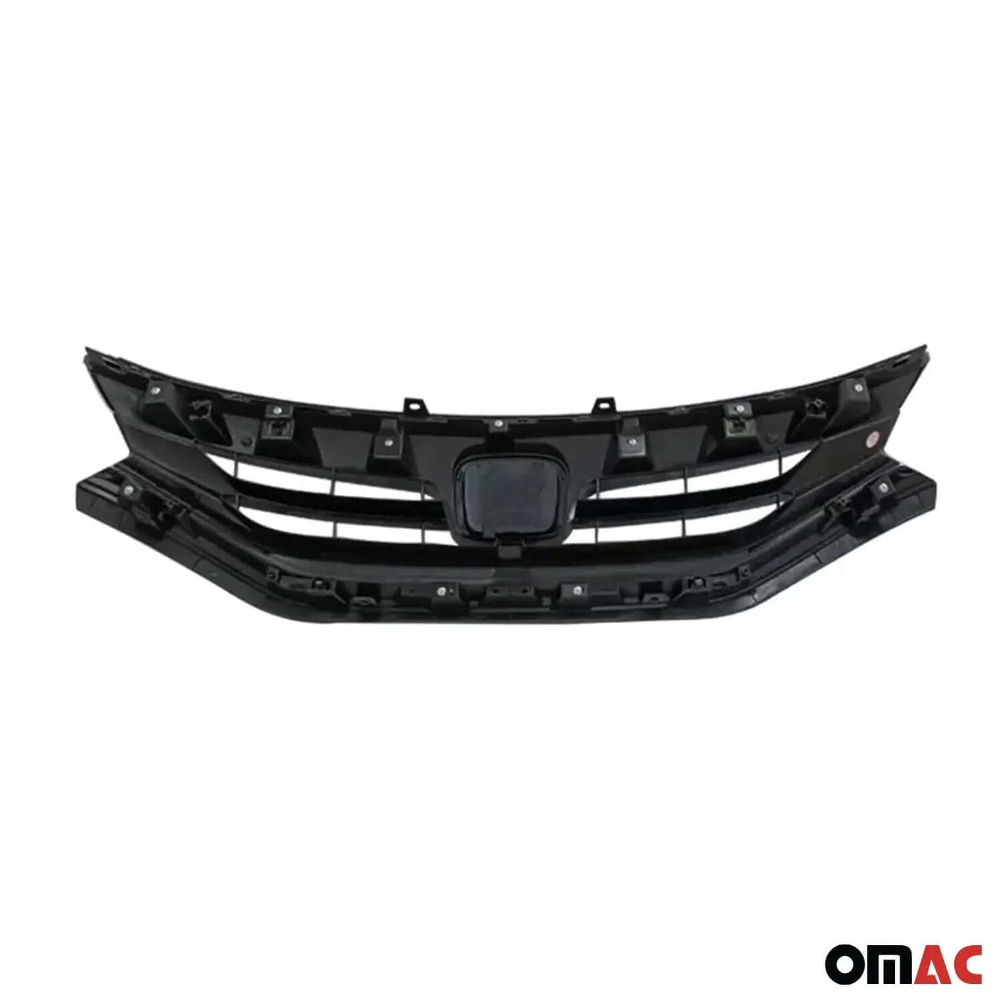 OMAC USA Front Bumper Grille Set for Honda Civic Si – Fits 2016–2018 – 3-Piece Plastic Replacement, Custom Fit