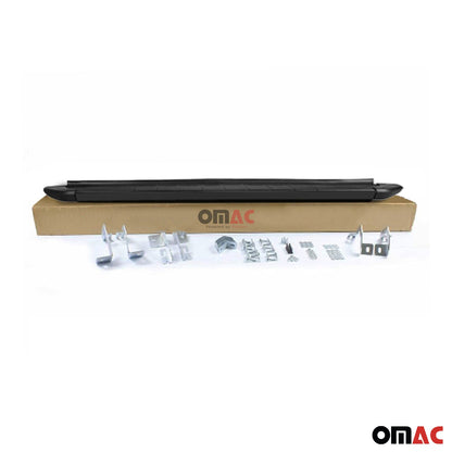 Omac USA Aluminum Running Boards, Side Steps for SUV – Fits with 2009-2020 Dodge Journey – Black (2 Pcs)