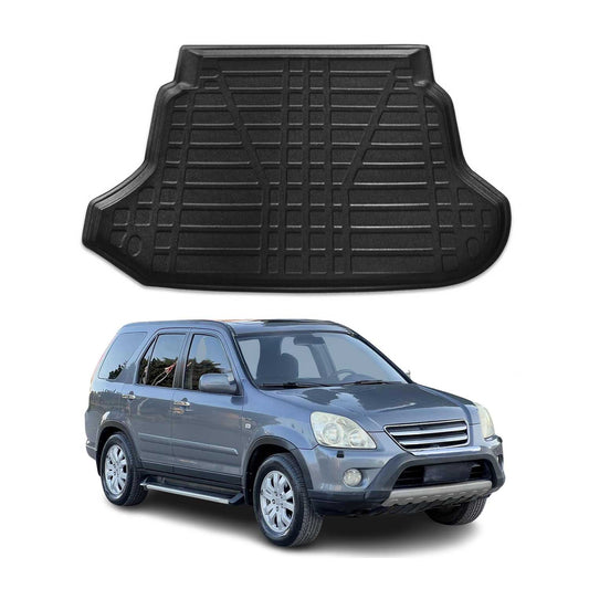 OMAC USA Cargo Liner Trunk Mat All Weather for SUV – Fits with 2002-2006 Honda CR-V – Black (1 Pc)
