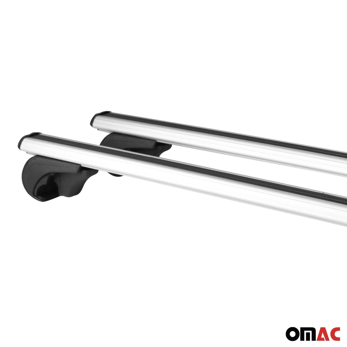 Omac USA Roof Rack Cross Bars Luggage Carrier for SUV – Fits with 2017-2025 Mazda CX-5 (2 Pcs, Silver, Aluminum)