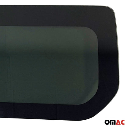 OMAC USA Front Right Sliding Door Window Glass for Vans – Fits 2015–2018 Chevrolet Express L1 Short (Tempered, 1Pc)