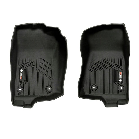 OMAC USA Premium Floor Mats Liners for Truck – Fits 2020–2025 Jeep Gladiator – Front Row All Weather Heavy Duty Black (3 Pcs)