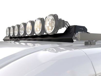 Front Runner Slimpro Van Rack Adjustable Wind Fairing for Van – Fits 40" LED Slim Light Bar – Black Steel, (1PC)