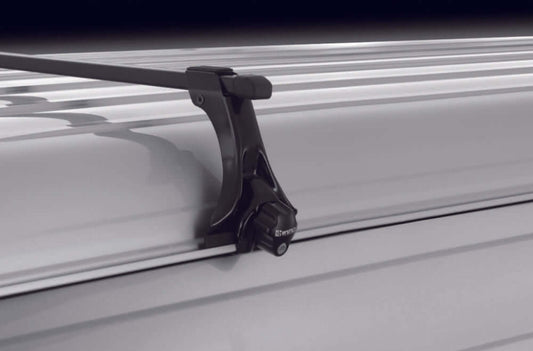 InnoRacks Aero Base Stay Set for Vans, Classic SUVs & Older Pickup Trucks with Rain Gutters - 7.5″ Height, Black (Set of 4)