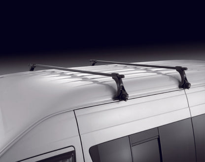 InnoRacks Aero Base Stay Set for Vans, Classic SUVs & Older Pickup Trucks with Rain Gutters - 7.5″ Height, Black (Set of 4)