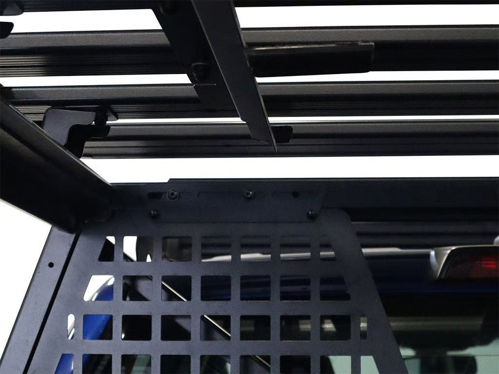 Front Runner Pro Bed Rack Headache Molle Panel – Fits Pro Bed System – Black Powder-Coated Steel, Heavy-Duty Gear Mounting Panel (1PC)