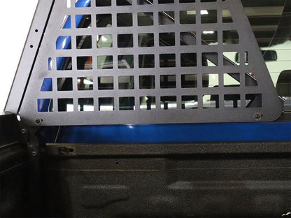 Front Runner Pro Bed Rack Headache Molle Panel – Fits Pro Bed System – Black Powder-Coated Steel, Heavy-Duty Gear Mounting Panel (1PC)