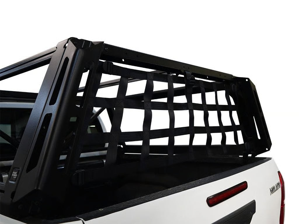 Front Runner Pro Bed Tailgate Net for Truck – Fits Pro Bed System & Pro Bed Rack Kits – High-Tensile Polyester, Adjustable, Black (1PC)