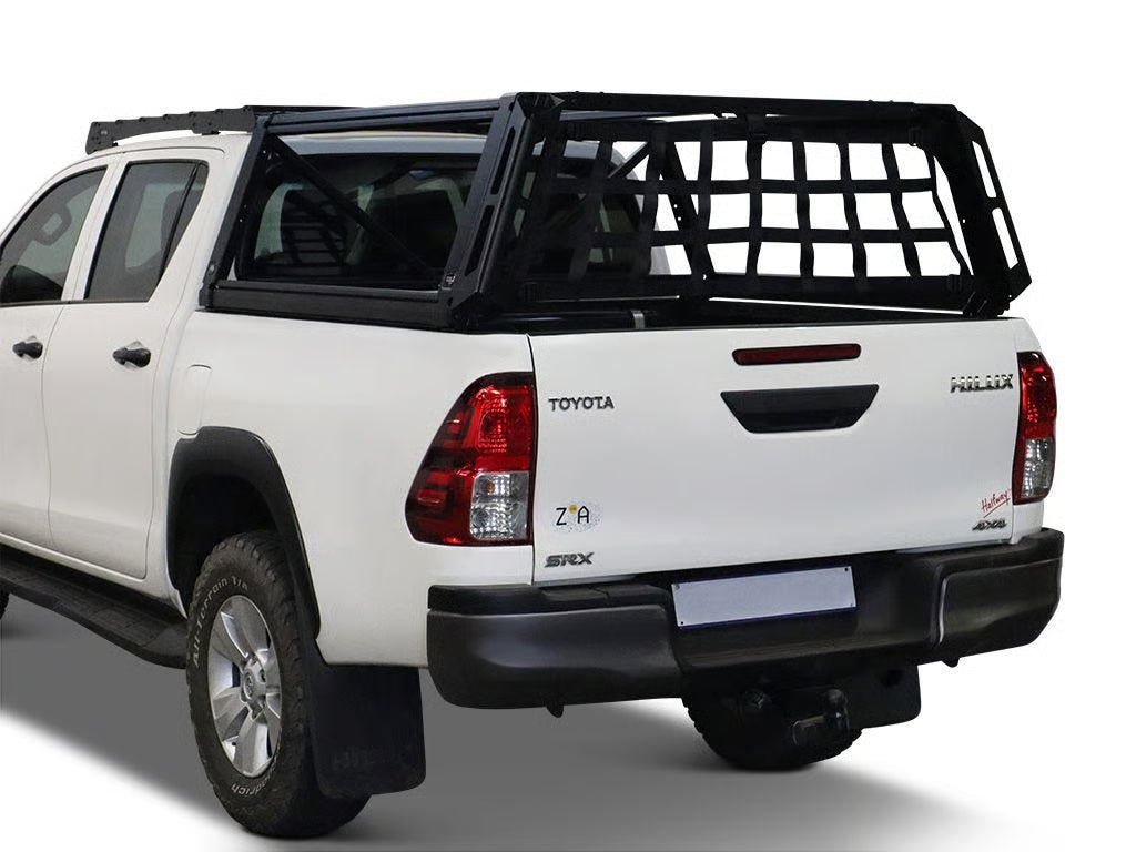 Front Runner Pro Bed Tailgate Net for Truck – Fits Pro Bed System & Pro Bed Rack Kits – High-Tensile Polyester, Adjustable, Black (1PC)