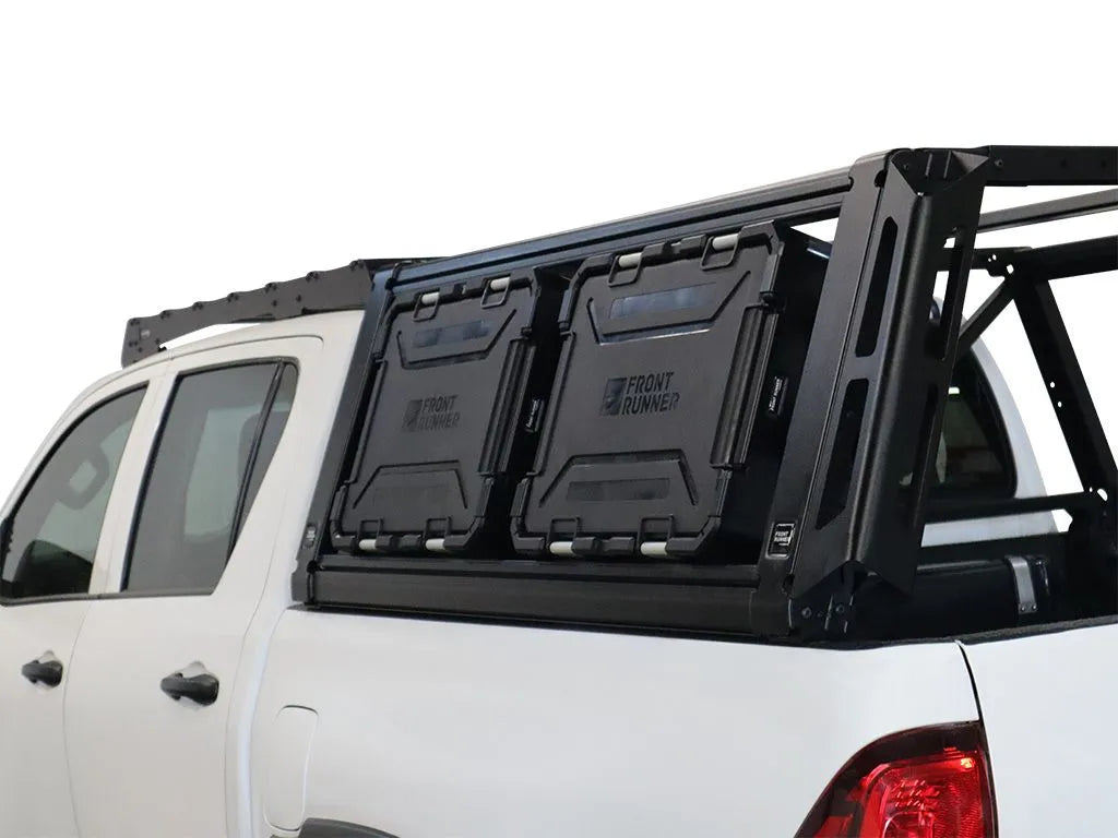 Front Runner Twin Wolf Pack Pro Cargo Bracket for Pickup Truck Racks