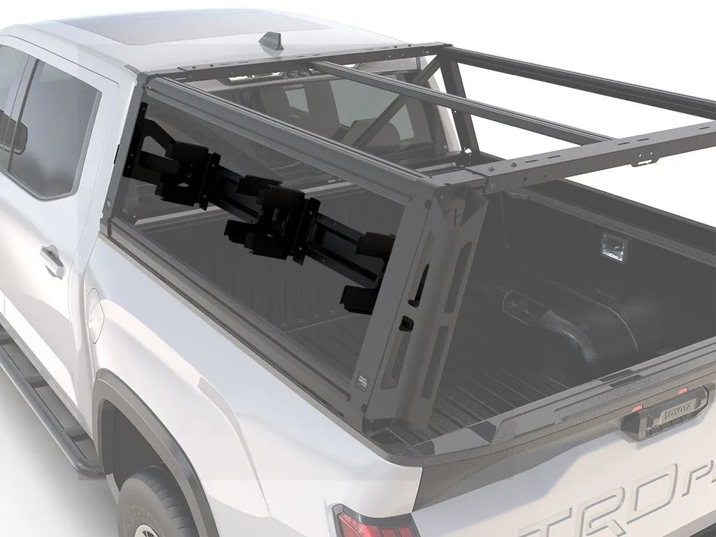 Front Runner Twin Wolf Pack Pro Cargo Bracket for Pickup Truck Racks