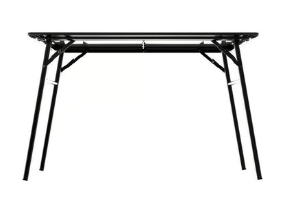 Front Runner Pro Stainless Steel Prep Table Kit for Vehicle – Black Aluminum Frame, 1130(L) x 550(W), Foldable Heavy-Duty Outdoor Table (1PC)