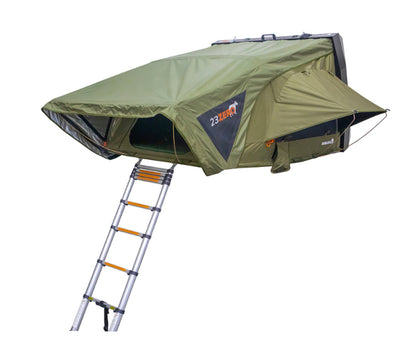 23ZERO Armadillo A2 Right Hard Shell Rooftop Tent for Pickup Trucks, SUVs & Crossovers - 4 Season