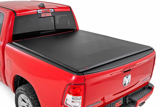 TrailFX Soft Rolling Tonneau Cover for Pickup Trucks - Fits 2019-23 & 2024-25 Ram 1500 New Model