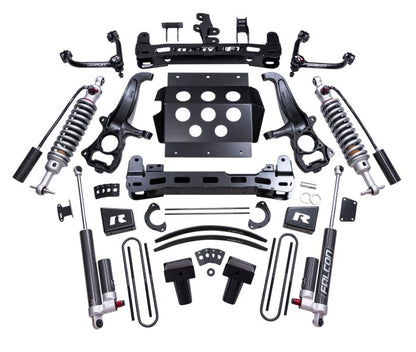 ReadyLift 8" Front / 6" Rear MAX 3.3 Lift Kit with Falcon Shocks