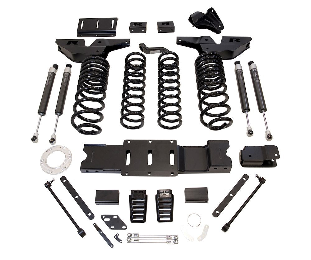 ReadyLift 4.5" Front / 3" Rear Lift Kit with Falcon Shocks