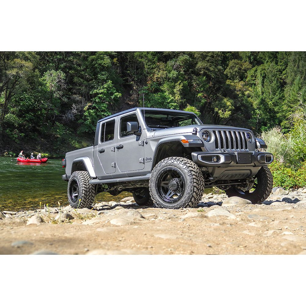 ReadyLift 4" Front / 3" Rear Terrain Flex Lift Kit with Falcon Shocks – view 2