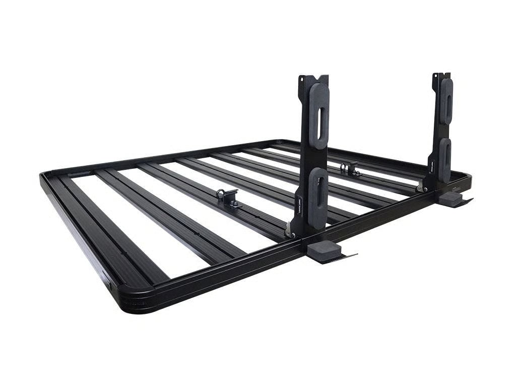 Front Runner Vertical Surfboard Carrier for Roof Rack – Fits Slimline II Racks – Black Steel, Adjustable Design with Stratchit Straps (1PC)