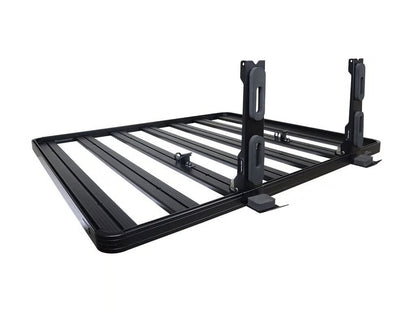 Front Runner Vertical Surfboard Carrier for Roof Rack – Fits Slimline II Racks – Black Steel, Adjustable Design with Stratchit Straps (1PC)