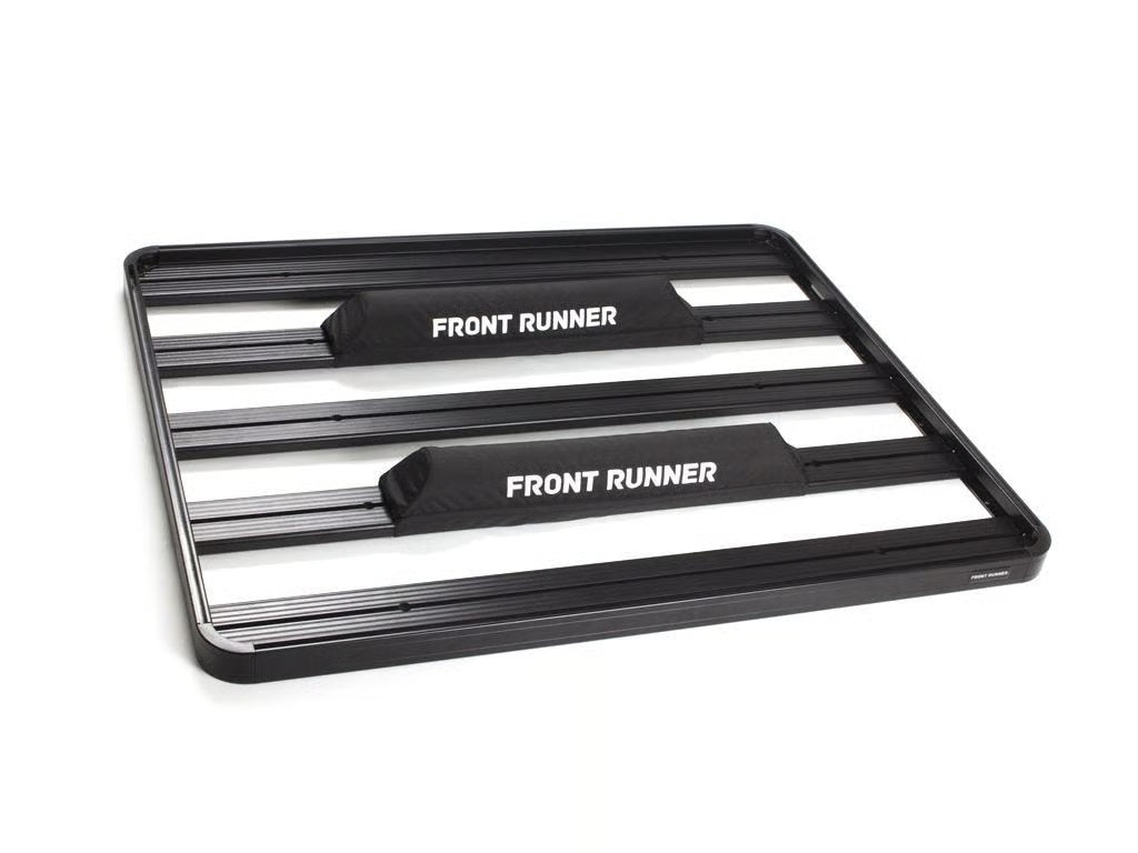 Front Runner Rack Pad Set for Roof Rack – Fits Standard Rack Slats & Load Bars – Black Canvas, 610(L) x 90(W), Water-Resistant Foam Design (2PC)