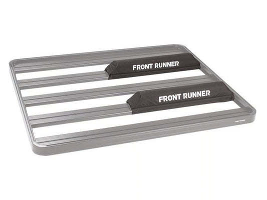Front Runner Rack Pad Set for Roof Rack – Fits Standard Rack Slats & Load Bars – Black Canvas, 610(L) x 90(W), Water-Resistant Foam Design (2PC)