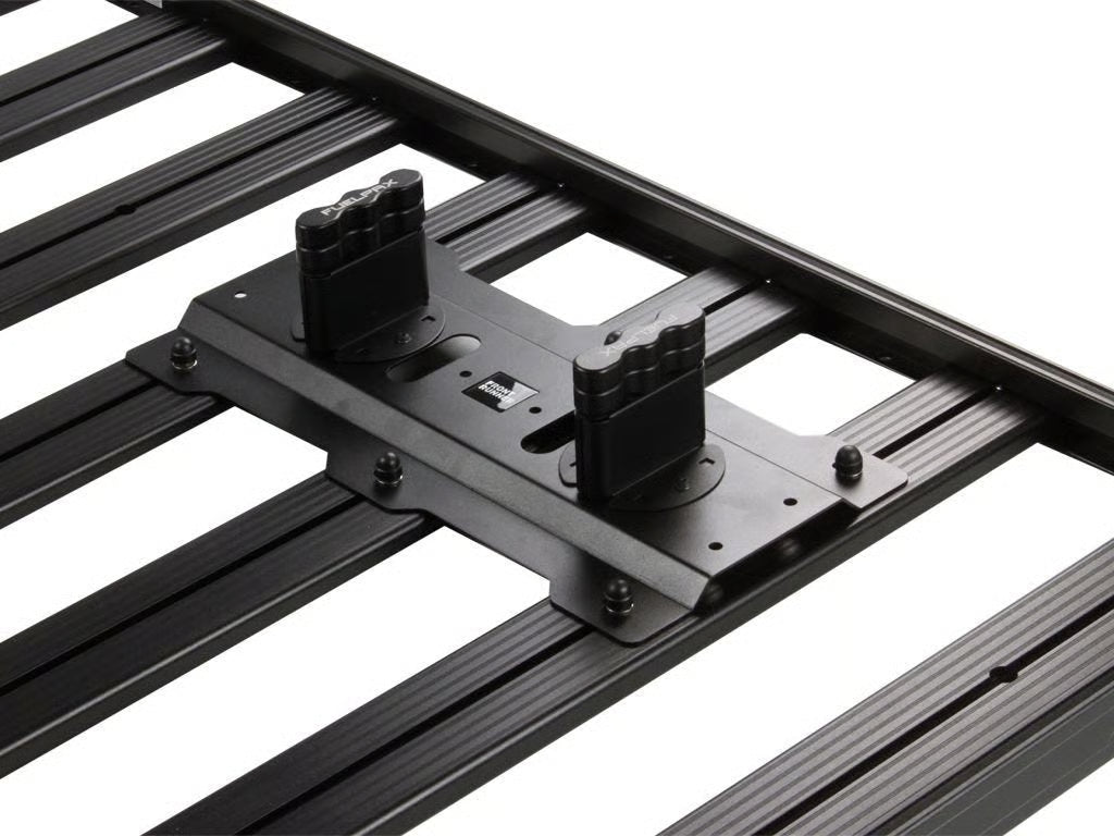 Front Runner Rotopax Rack Mounting Plate for Truck – Fits 15L/17L or Dual 7.5L RotoPax Cans – Black Steel, 480(L) x 248(W), Heavy-Duty Design (1PC)