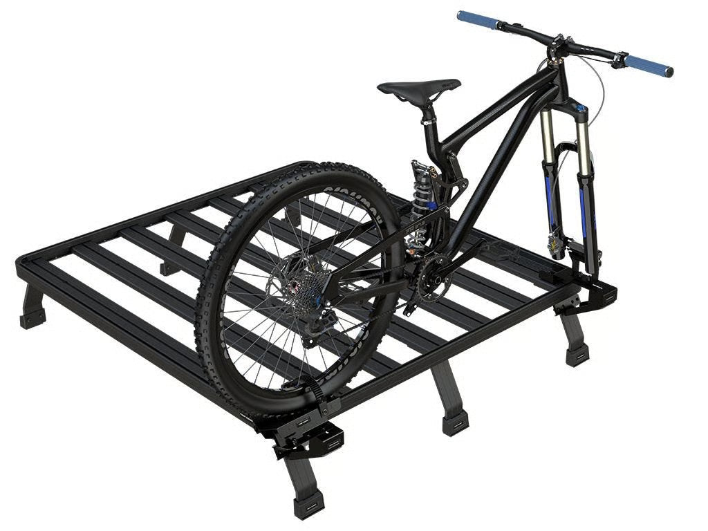 Front Runner Load Bed Rack Side Mount for Bike Carrier – Fits Pro Fork & Pro Thru Axle Carriers – Black Steel, Adjustable Design (1PC)