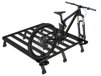 Front Runner Load Bed Rack Side Mount for Bike Carrier – Fits Pro Fork & Pro Thru Axle Carriers – Black Steel, Adjustable Design (1PC)