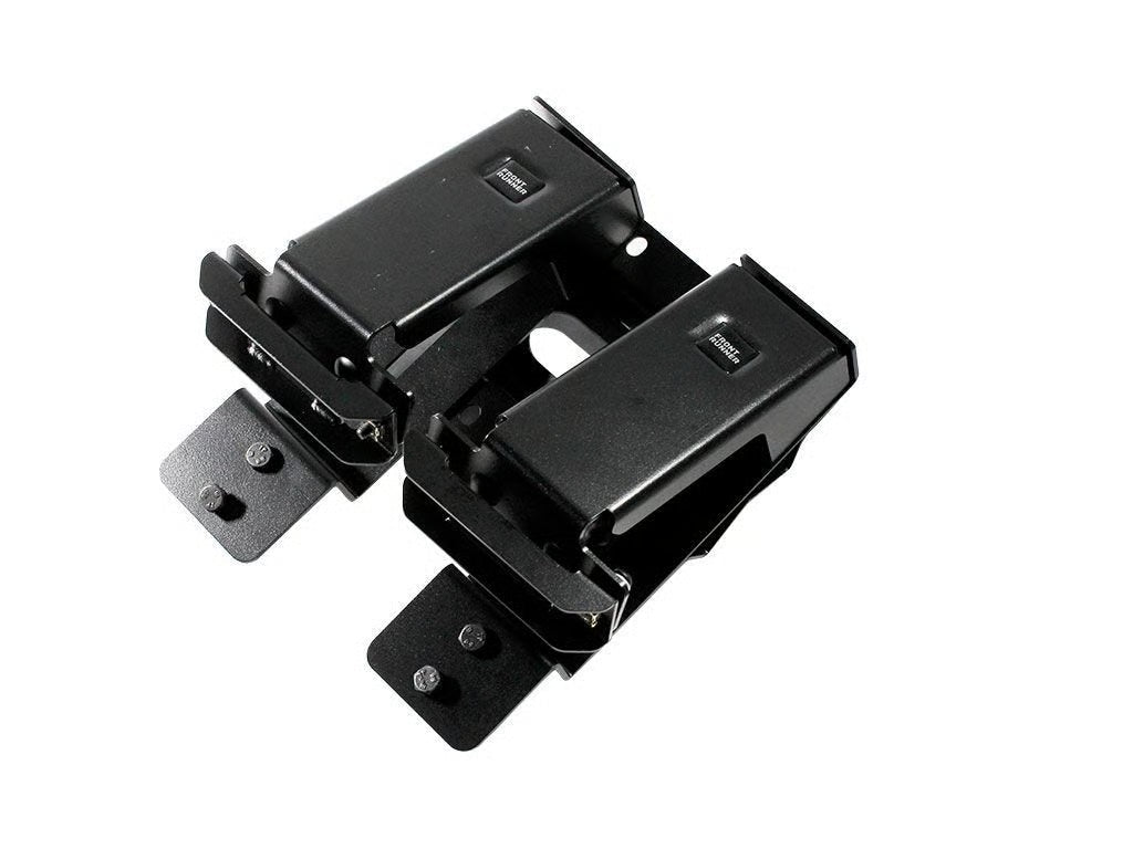 Front Runner Load Bed Rack Side Mount for Bike Carrier – Fits Pro Fork & Pro Thru Axle Carriers – Black Steel, Adjustable Design (1PC)