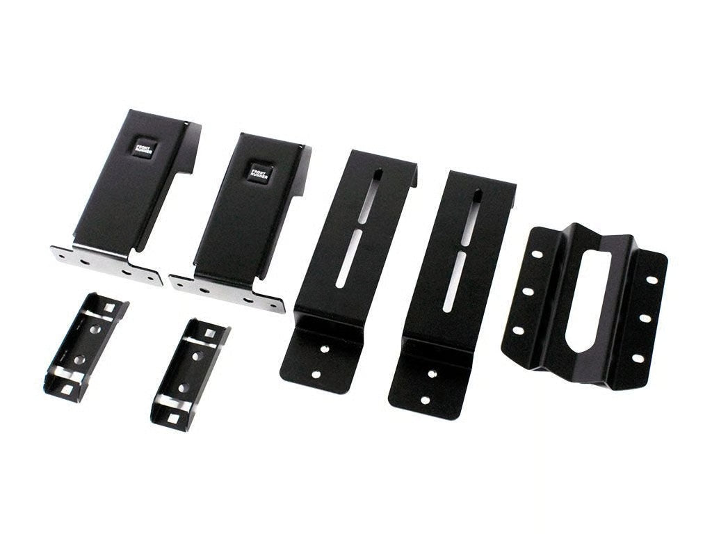 Front Runner Load Bed Rack Side Mount for Bike Carrier – Fits Pro Fork & Pro Thru Axle Carriers – Black Steel, Adjustable Design (1PC)
