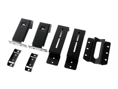 Front Runner Load Bed Rack Side Mount for Bike Carrier – Fits Pro Fork & Pro Thru Axle Carriers – Black Steel, Adjustable Design (1PC)