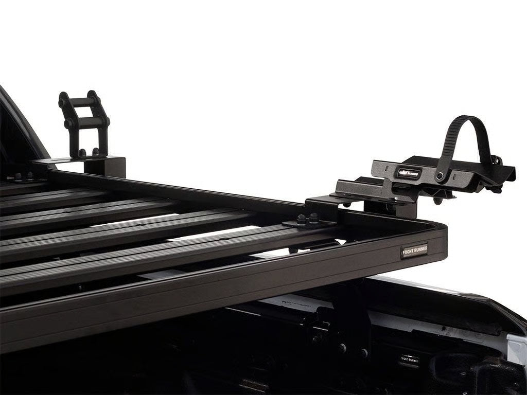 Front Runner Load Bed Rack Side Mount for Bike Carrier – Fits Pro Fork & Pro Thru Axle Carriers – Black Steel, Adjustable Design (1PC)