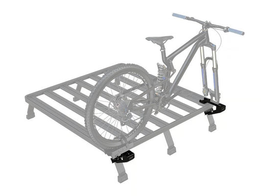 Front Runner Load Bed Rack Side Mount for Bike Carrier – Fits Pro Fork & Pro Thru Axle Carriers – Black Steel, Adjustable Design (1PC)