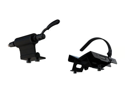 Front Runner Pro Fork Mount Bike Carrier / Power Edition – Fits Standard Fork Dropouts, Black Steel & Aluminum, Heavy-Duty Design (1PC)