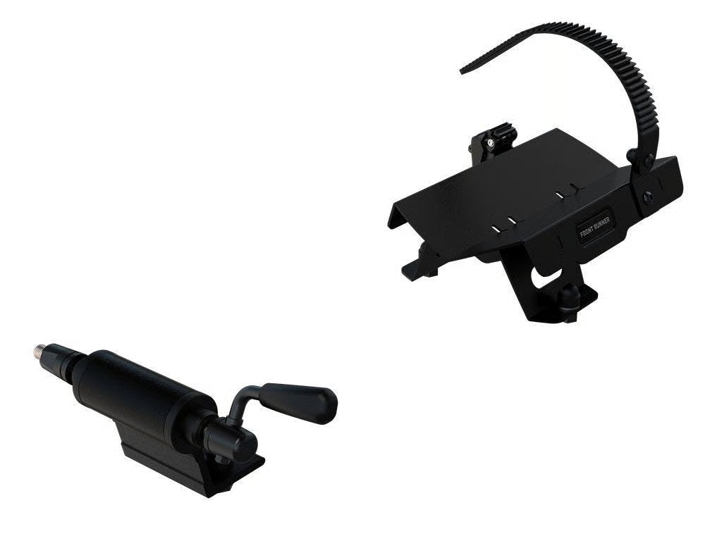 Front Runner Pro Fork Mount Bike Carrier / Power Edition – Fits Standard Fork Dropouts, Black Steel & Aluminum, Heavy-Duty Design (1PC)