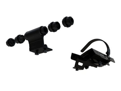 Front Runner Pro Thru Axle Bike Carrier / Power Edition for Truck – Fits 12mm, 15mm & 20mm Axles – Black Steel & Aluminum, Heavy-Duty Design (1PC)