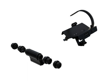 Front Runner Pro Thru Axle Bike Carrier / Power Edition for Truck – Fits 12mm, 15mm & 20mm Axles – Black Steel & Aluminum, Heavy-Duty Design (1PC)