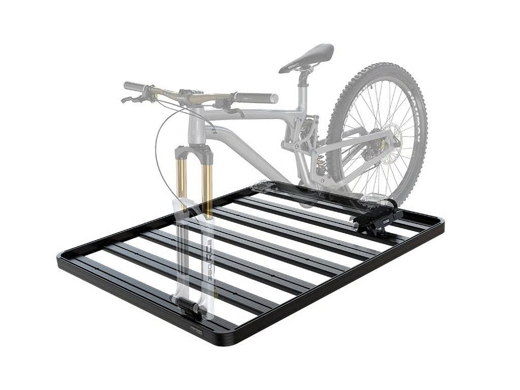 Front Runner Pro Thru Axle Bike Carrier / Power Edition for Truck – Fits 12mm, 15mm & 20mm Axles – Black Steel & Aluminum, Heavy-Duty Design (1PC)
