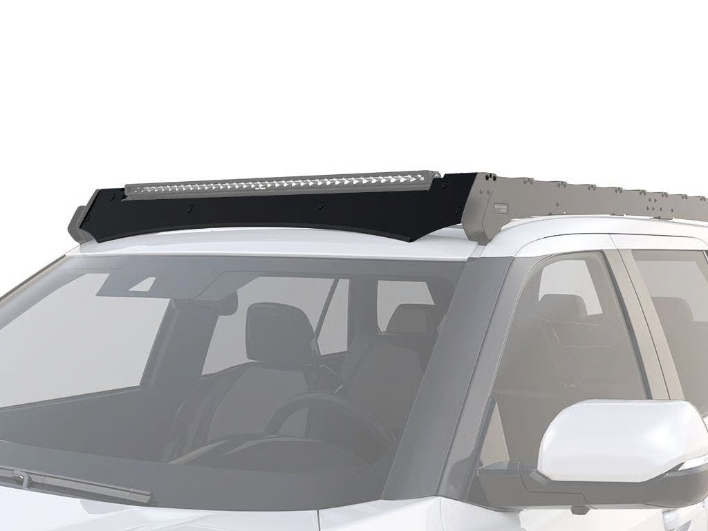 Front Runner Slimsport Rack 40" Light Bar Wind Fairing for Truck – Fits 2023-Current Toyota Sequoia – Black Steel, (1PC)