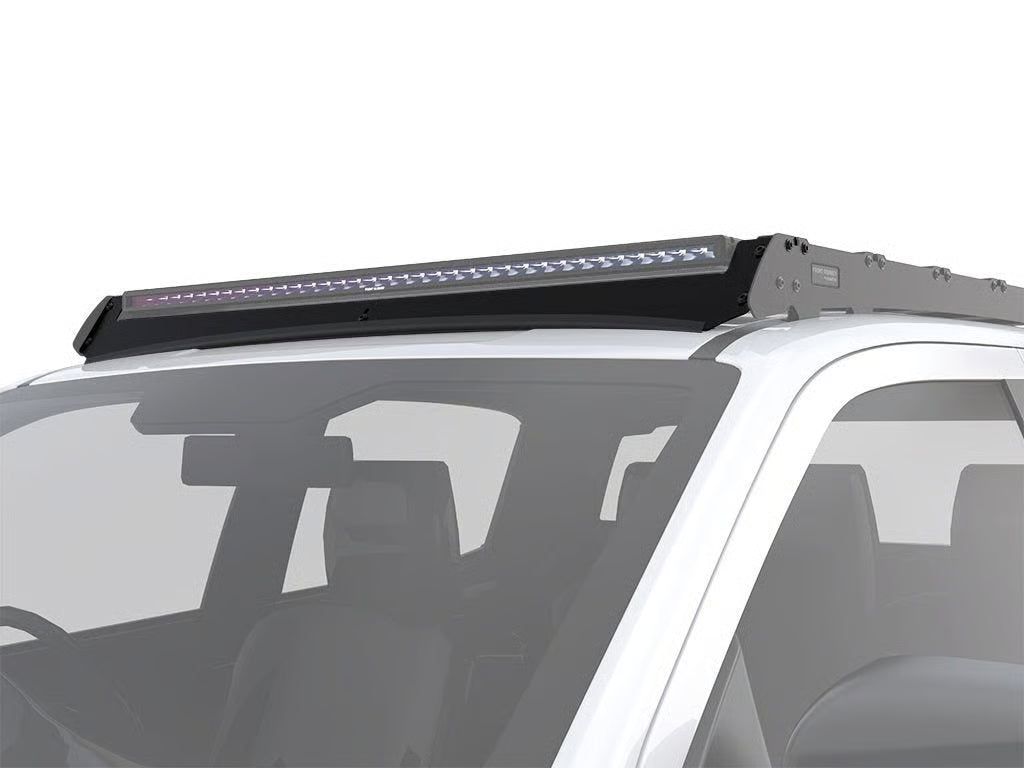 Front Runner Slimsport Rack 40" Light Bar Wind Fairing for Truck – Fits 2020-Current Isuzu D-Max / Mazda BT50 – Black Steel, (1PC)
