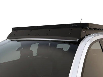 Front Runner Wind Fairing for Roof Rack – 1255mm Width – Black Aluminum, 1180(W) x 167(L), Aerodynamic Design (1PC)