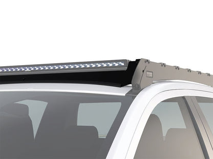 Front Runner Slimsport Rack 40" Light Bar Wind Fairing for Truck – Fits 2022-Current Ford Ranger T6.2 / 2023-Current Volkswagen Amarok Double Cab – Black Steel, (1PC)