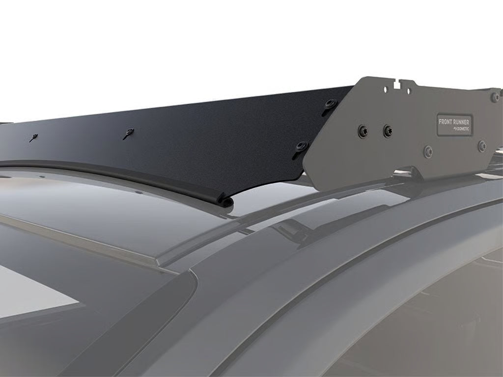 Front Runner Slimsport Rack Wind Fairing for Truck – Fits 2024-Current Toyota Tacoma Double Cab (4th Gen) – Black Steel, (1PC)