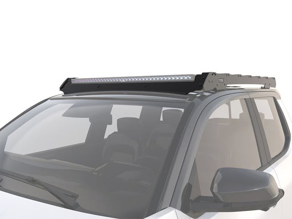 Front Runner Slimsport Rack 40" Light Bar Wind Fairing for Truck – Fits 2024-Current Toyota Tacoma 4th Gen Double Cab – Black Steel, (1PC)