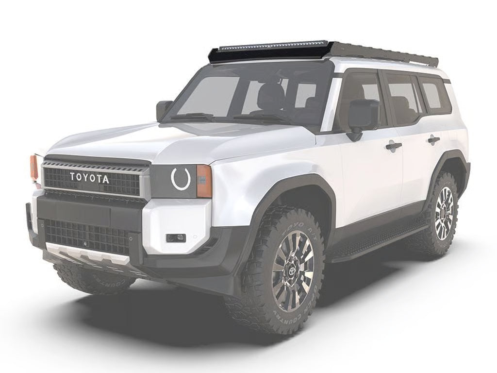Front Runner Slimsport Rack 40" Light Bar Wind Fairing for Truck – Fits 2024-Current Toyota Land Cruiser Prado / Lexus GX 550 – Black Steel, (1PC)