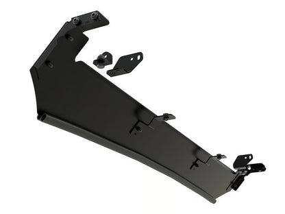 Front Runner Slimsport Rack Wind Fairing for Truck – Fits 2024-Current Toyota Land Cruiser Prado / Lexus GX 550 – Black Steel, (1PC)