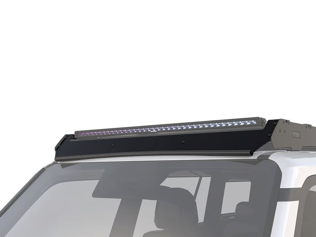 Front Runner Slimsport Rack 40" Light Bar Wind Fairing for Truck – Fits 2024-Current Toyota Land Cruiser Prado / Lexus GX 550 – Black Steel, (1PC)
