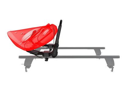 Front Runner Kayak Carrier Cross Bar Kit for Roof Rack – J-Style Foldable Brackets, 45kg Load Capacity, 795(L) x 426(W), Heavy-Duty Design (1PC)