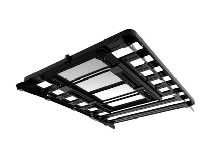 Front Runner Pro Stainless Steel Camp Table Kit for Vehicle – Black Aluminum Frame, 1130(L) x 750(W), Foldable, Under-Rack Storage Design (1PC)