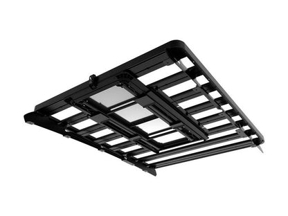 Front Runner Pro Stainless Steel Prep Table Kit for Vehicle – Black Aluminum Frame, 1130(L) x 550(W), Foldable Heavy-Duty Outdoor Table (1PC)